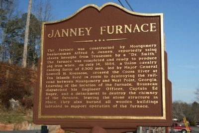 Janney Furnace Marker image. Click for full size.