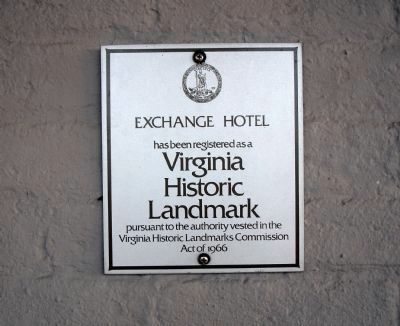 Plaque at Museum Entrance image. Click for full size.