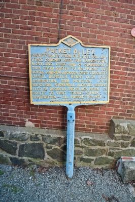Packet Alley Marker image. Click for full size.