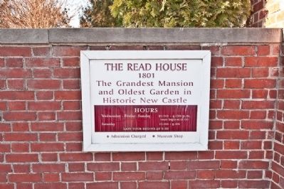Home of George Read. Click for full size. Home of George Read image. Click for full size.