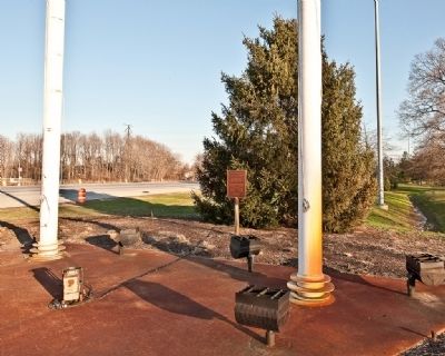 Delaware Memorial Bridge Marker. Click for full size. Delaware Memorial Bridge Marker image. Click for full size.