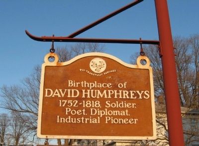 Birthplace of David Humphreys Marker image. Click for full size.