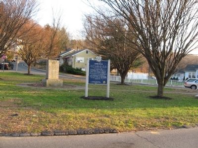 Ansonia Marker. Click for full size. Ansonia Marker image. Click for full size.