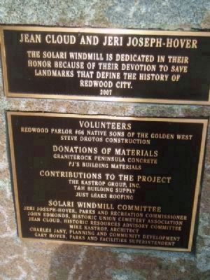 Dedication Plaque image. Click for full size.