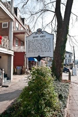 Gerry House Marker image. Click for full size.
