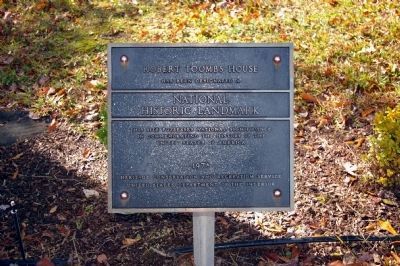 National Historic Landmark Plaque image. Click for full size.