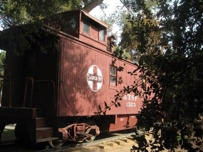 Santa Fe Caboose #1323 image. Click for full size.