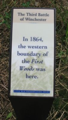 Actual Location of the First Wood's Tree Line. Click for full size. Actual Location of the First Wood's Tree Line image. Click for full size.