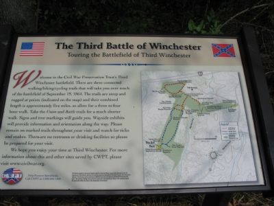 Touring the Battlefield of Third Winchester image. Click for full size.