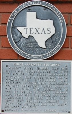 Eikel-Prewitt Building Marker image. Click for full size.