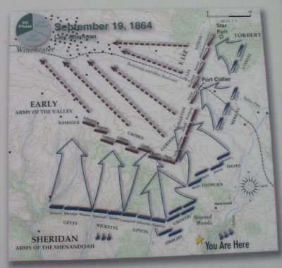 Map of the Closing Stages of the Battle image. Click for full size.