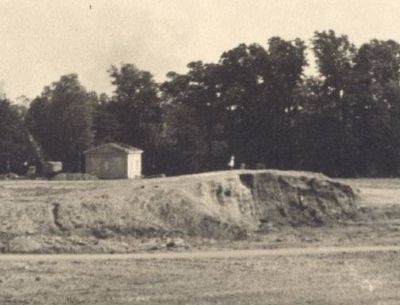 Pump House When the Reservoir was Being Filled In. Click for full size. Pump House When the Reservoir was Being Filled In image. Click for full size.
