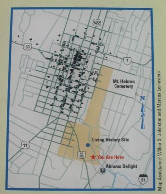Map of Winchester Now and Then. Click for full size. Map of Winchester Now and Then image. Click for full size.