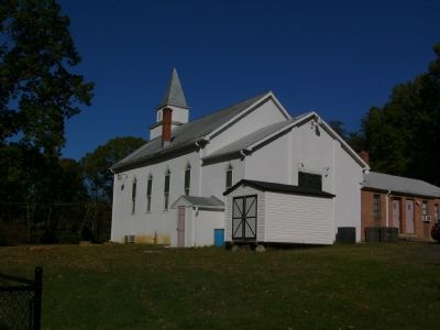 Mt. Olive Baptist Church - Back image. Click for full size.