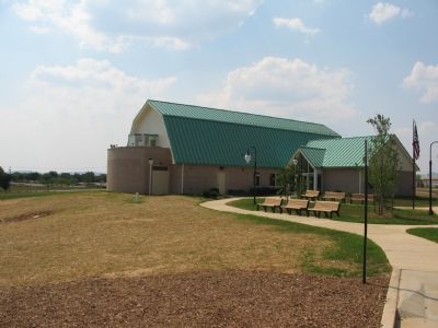 The New Monocacy National Battlefield Visitors Center image. Click for full size.