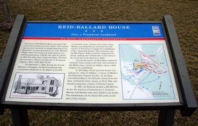 Reid-Ballard House Marker image. Click for full size.