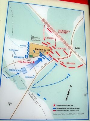 Close-up of Map on Marker. Click for full size. Close-up of Map on Marker image. Click for full size.