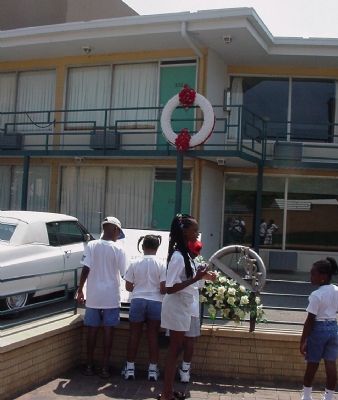 Room 306 (On Upper Level) at the Lorraine Motel. Click for full size. Room 306 (On Upper Level) at the Lorraine Motel image. Click for full size.
