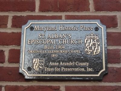 Maryland Historic Place Plaque image. Click for full size.