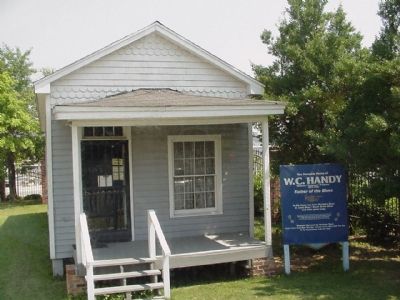The Memphis Home of W.C. Handy image. Click for full size.