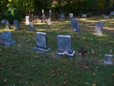 Civil War Soldier's Grave in the Cemetery image. Click for full size.