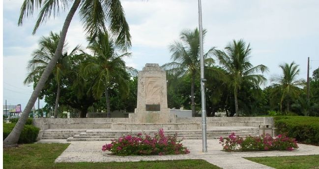 The Florida Keys Memorial Marker image. Click for full size.