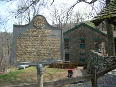 Blood Mountain Marker image. Click for full size.