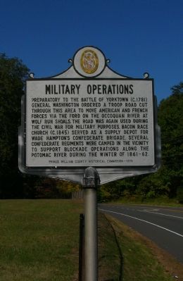 Military Operations Marker image. Click for full size.
