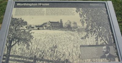 Worthington House Marker image. Click for full size.