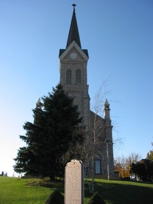 Father Caspar Rehrl / St. John the Baptist Parish Marker. Click for full size. Father Caspar Rehrl / St. John the Baptist Parish Marker image. Click for full size.