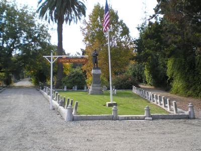 Union Cemetery Civil War Soldiers Memorial image. Click for full size.