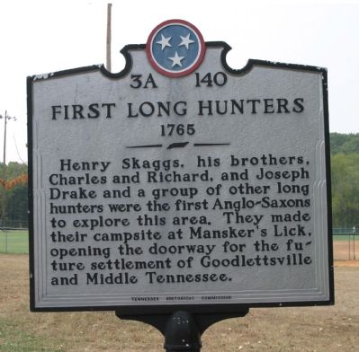 First Long Hunters Marker image. Click for full size.
