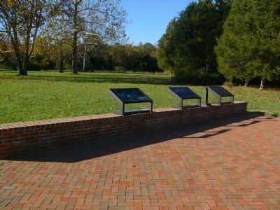 "Fairfield Plantation" and two other markers image. Click for full size.
