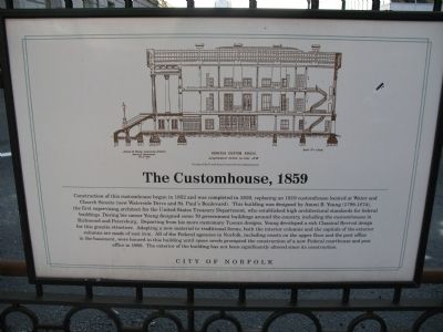 The Customhouse Marker. Click for full size. The Customhouse Marker image. Click for full size.