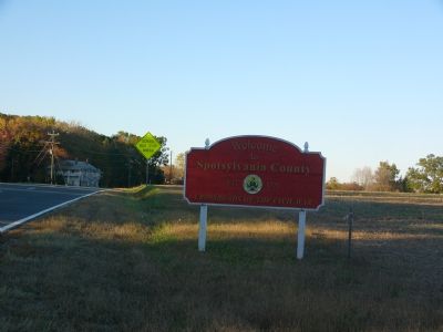 Welcome to Spotsylvania County image. Click for full size.