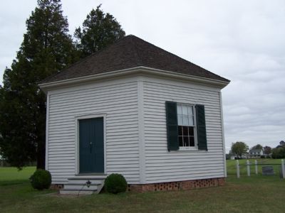 Peachblossom Meetinghouse. Click for full size. Peachblossom Meetinghouse image. Click for full size.