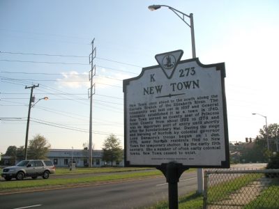 New Town Marker image. Click for full size.