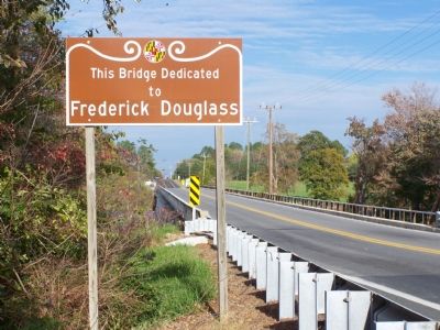This Bridge Dedicated to Frederick Douglass. Click for full size. This Bridge Dedicated to Frederick Douglass image. Click for full size.