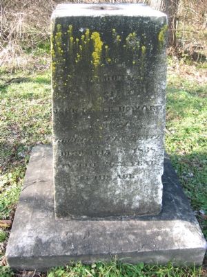 Memorial to John Eager Howard, son of George and Prudence image. Click for full size.