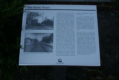 The Early Years marker image. Click for full size.
