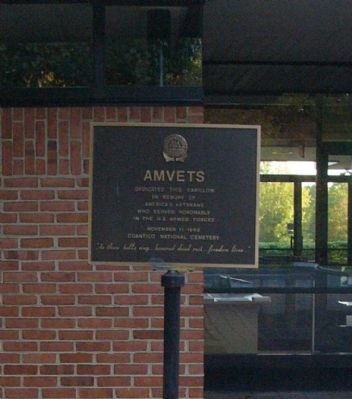 Quantico National Cemetery Carillon Marker image. Click for full size.
