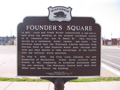 Founder's Square Marker. Click for full size. Founder's Square Marker image. Click for full size.