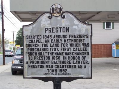 Preston Marker image. Click for full size.