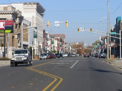Main Street, downtown. Click for full size. Main Street, downtown image. Click for full size.