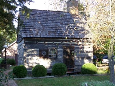 Log Cabin adjacent to Goldsborough House. Click for full size. Log Cabin adjacent to Goldsborough House image. Click for full size.