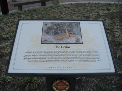 The Cedar Marker image. Click for full size.