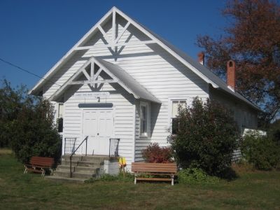 Lower Marlboro Church Hall image. Click for full size.