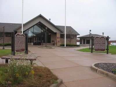 Winnebago Indians Marker (right side). Click for full size. Winnebago Indians Marker (right side) image. Click for full size.