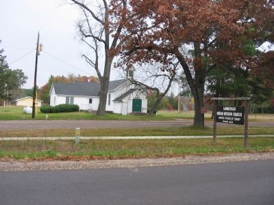 Winnebago Indian Mission Church image. Click for full size.