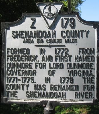 North Facing Side of Marker image. Click for full size.